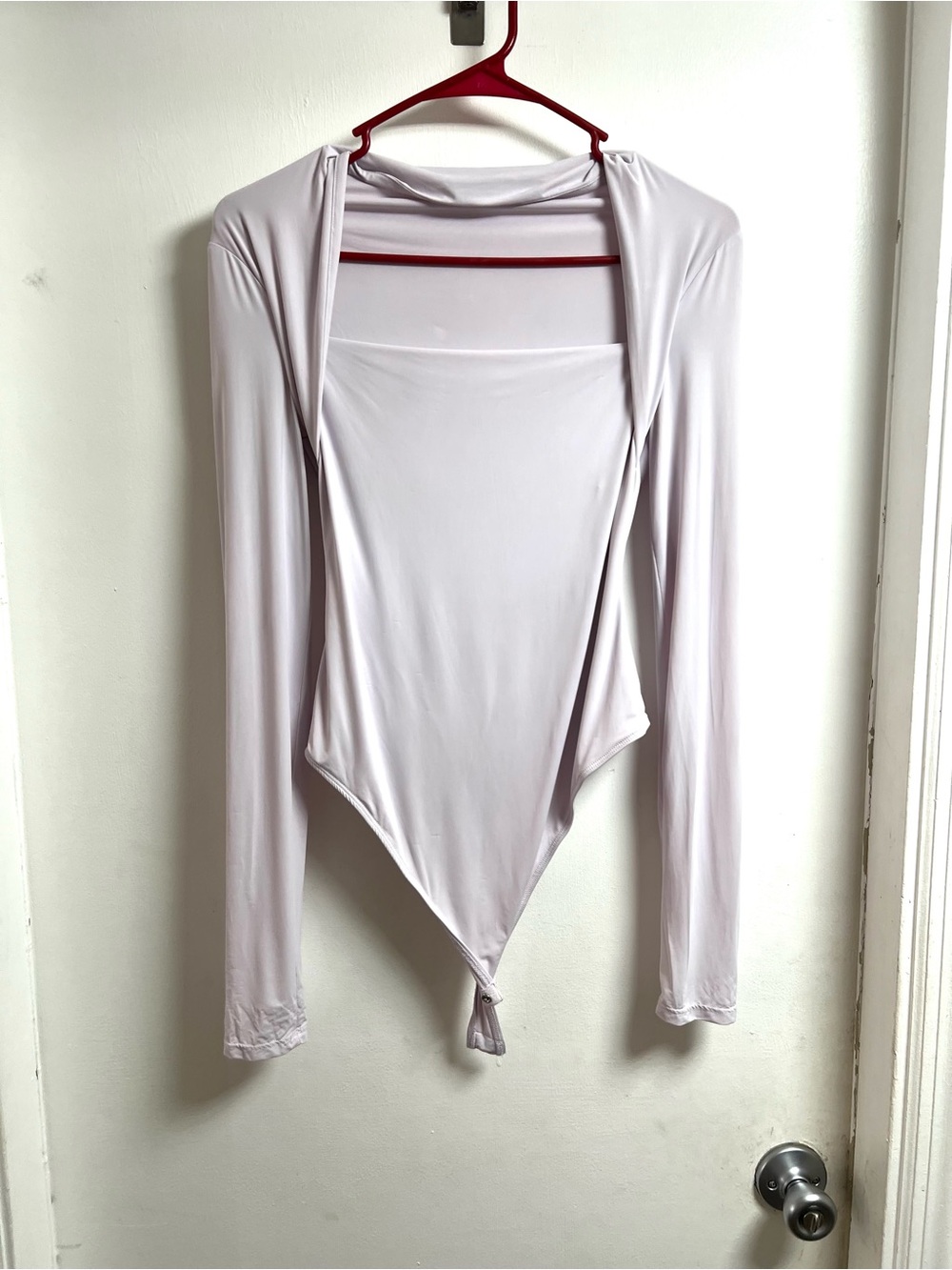 Long Sleeve Bodysuit - Light Lavender